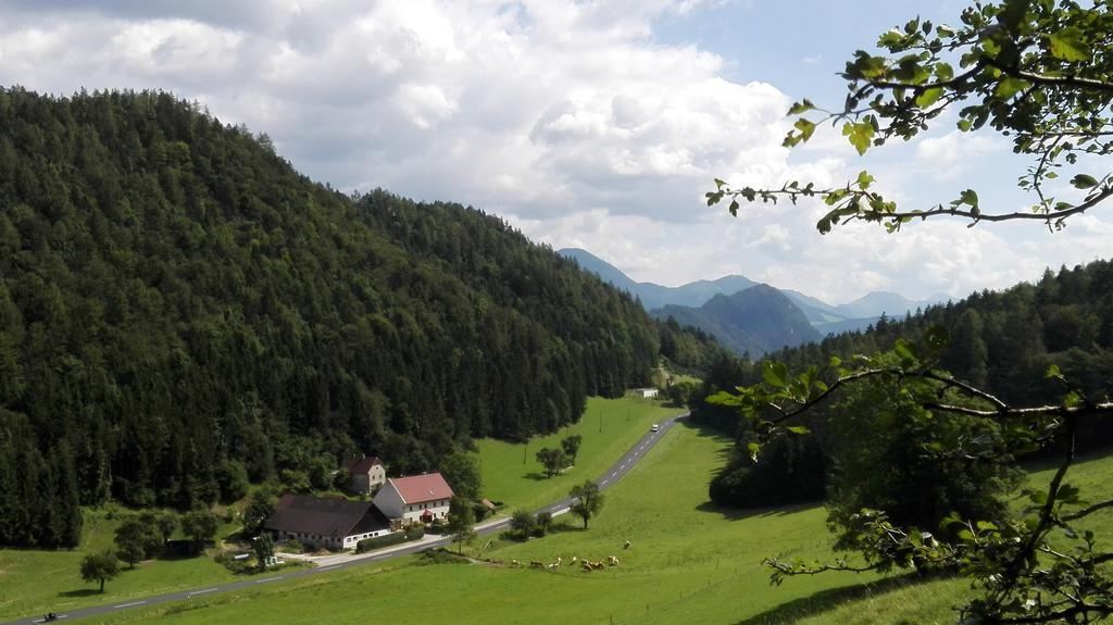 Ferienhaus Hirschnest Sankt Pankraz Exterior foto
